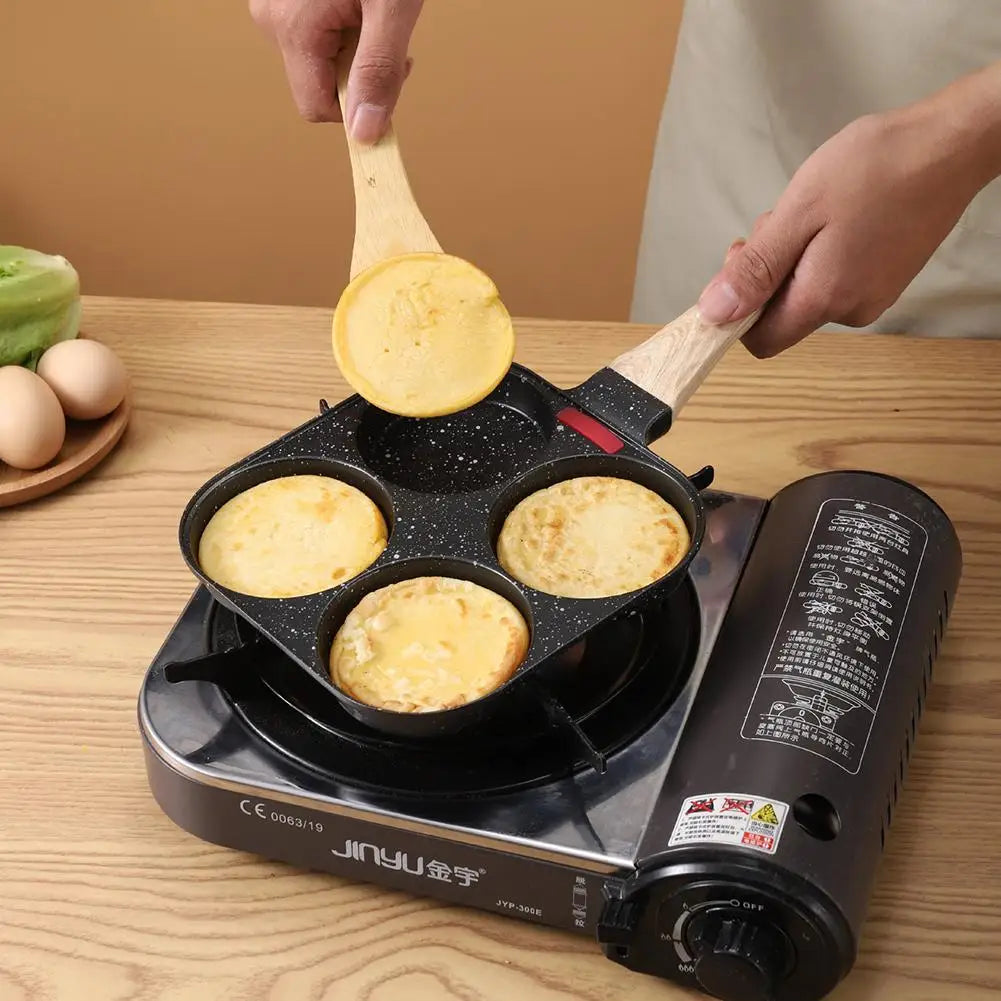 Four-hole Frying Pan