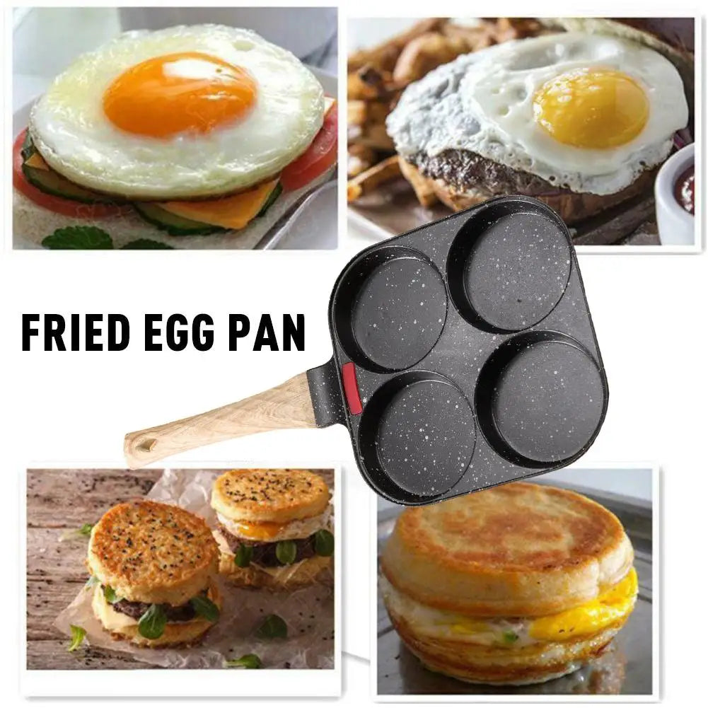 Four-hole Frying Pan
